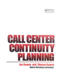 Abbildung von: Call Center Continuity Planning - CRC Press