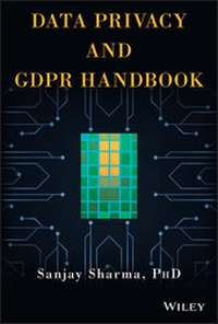 Abbildung von: Data Privacy and GDPR Handbook - Wiley