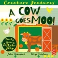 Cover: A Cow Goes Moo! - Scribblers