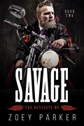 Cover: Savage (Book 2) - The Outcasts MC