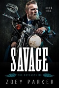 Cover: Savage (Book 1) - The Outcasts MC
