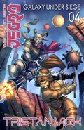 Cover: Galaxy Under Siege (JEGRA, #4) - JEGRA