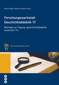 Cover: Forschungswerkstatt Geschichtsdidaktik 17 - hep verlag