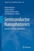 Cover: Semiconductor Nanophotonics - Springer