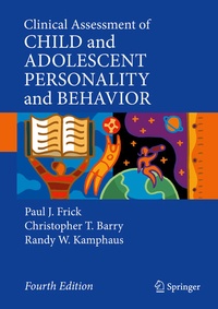 Bild: Clinical Assessment of Child and Adolescent Personality and Behavior - Springer