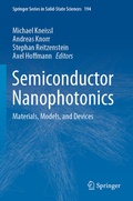 Cover: Semiconductor Nanophotonics - Springer