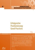 Cover: Wissenschaft kommunizieren und mediengerecht positionieren - Heft 7 - DUZ Verlags- und Medienhaus GmbH