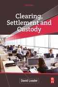 Cover: Clearing, Settlement and Custody - Butterworth-Heinemann