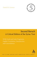 Cover: Second Baruch: A Critical Edition of the Syriac Text - T.& T.Clark Ltd