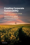 Cover: Creating Corporate Sustainability - Cambridge University Press
