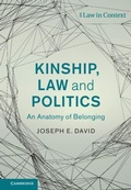 Cover: Kinship, Law and Politics - Cambridge University Press