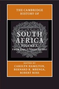 Cover: The Cambridge History of South Africa: Volume 1, From Early Times to 1885 - Cambridge University Press