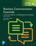 Cover: Business Communication Essentials: Fundamental Skills for the Mobile-Digital-Social Workplace, Global Edition - Pearson