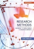 Cover: Research Methods - Canadian Scholars