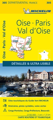 Abbildung von: Michelin Paris - Ile de France / Nord - Michelin Editions des Voyages