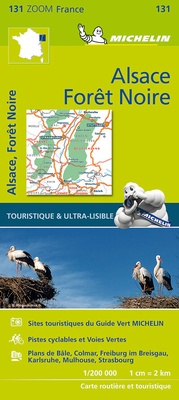 Abbildung von: Michelin Oberrhein, Schwarzwald - Michelin Editions des Voyages