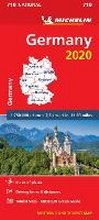 Cover: Germany 2020 - Michelin National Map 718 - Michelin Editions des Voyages