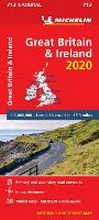Cover: Great Britain & Ireland 2020 - Michelin National Map 713 - Michelin Editions des Voyages