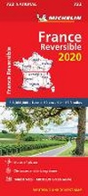 Cover: France - reversible 2020 - Michelin National Map 722 - Michelin Editions des Voyages