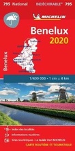 Cover: Benelux - High Resistance National Map 795 - Michelin Editions des Voyages