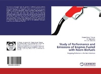 Enlarge image Cover: Study of Performance and Emissions of Engines Fueled with Neem Biofuels - LAP Lambert Academic Publishing