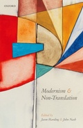 Bild: Modernism and Non-Translation - OUP eBook