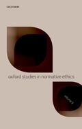 Cover: Oxford Studies in Normative Ethics Volume 9 - OUP eBook