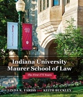 Cover: Indiana University Maurer School of Law - Indiana University Press