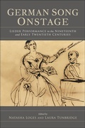 Cover: German Song Onstage - Indiana University Press