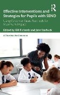 Cover: Effective Interventions and Strategies for Pupils with Send - Routledge