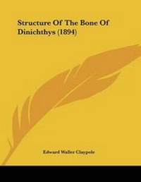 Abbildung von: Structure Of The Bone Of Dinichthys (1894) - Kessinger Publishing