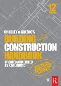 Abbildung von: Chudley and Greeno's Building Construction Handbook - Routledge
