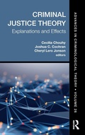 Cover: Criminal Justice Theory, Volume 26 - Routledge