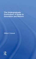 Cover: The Undergraduate Curriculum - Routledge