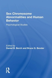 Enlarge image Cover: Sex Chromosome Abnormalities And Human Behavior - CRC Press