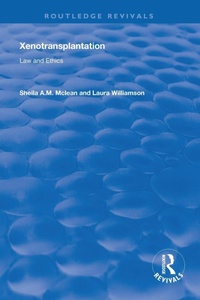 Abbildung von: Xenotransplantation - Routledge