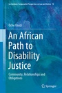 Cover: An African Path to Disability Justice - Springer