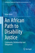 Cover: An African Path to Disability Justice - Springer