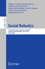Cover: Social Robotics - Springer
