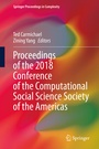 Cover: Proceedings of the 2018 Conference of the Computational Social Science Society of the Americas - Springer