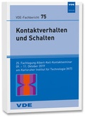 Cover: VDE-Fb. 75: Kontaktverhalten und Schalten - VDE Verlag