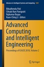 Cover: Advanced Computing and Intelligent Engineering - Springer