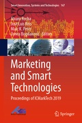 Cover: Marketing and Smart Technologies - Springer