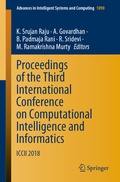 Cover: Proceedings of the Third International Conference on Computational Intelligence and Informatics - Springer