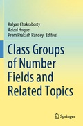 Cover: Class Groups of Number Fields and Related Topics - Springer