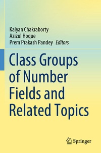 Abbildung von: Class Groups of Number Fields and Related Topics - Springer