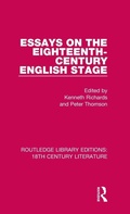 Cover: Essays on the Eighteenth-Century English Stage - Routledge