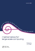 Cover: Mathematics for Large Scale Computing - CRC Press