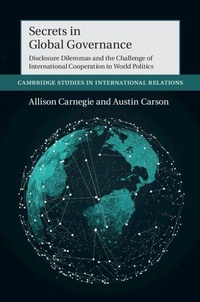 Enlarge image Cover: Secrets in Global Governance - Cambridge University Press