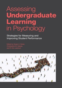 Enlarge image Cover: Assessing Undergraduate Learning in Psychology - American Psychological Association